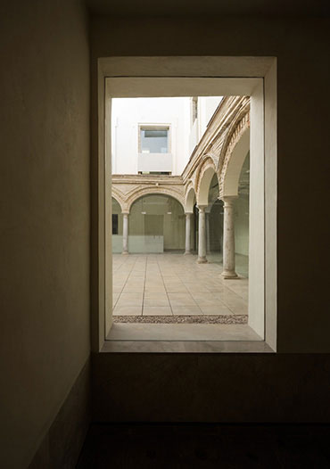 Graphenstone for heritage restoration. Ignacio Halcón Cultural Center